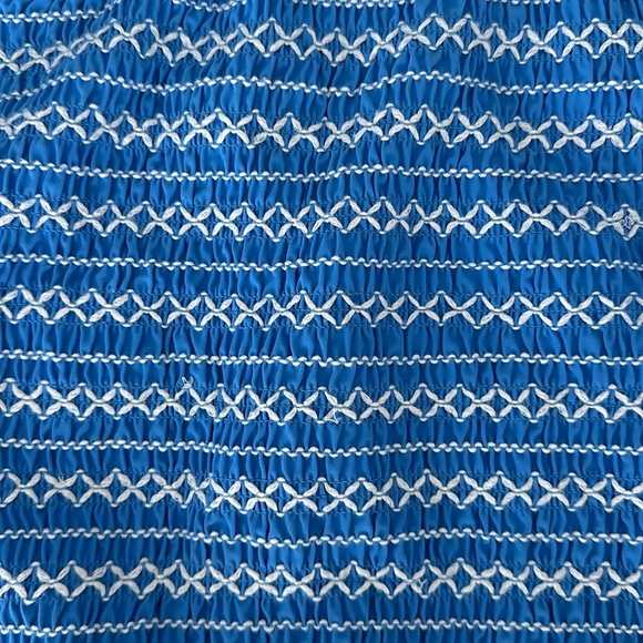 Tory Burch Costa Tube Top in Blue Dusk Women’s Large - Picture 3 of 8